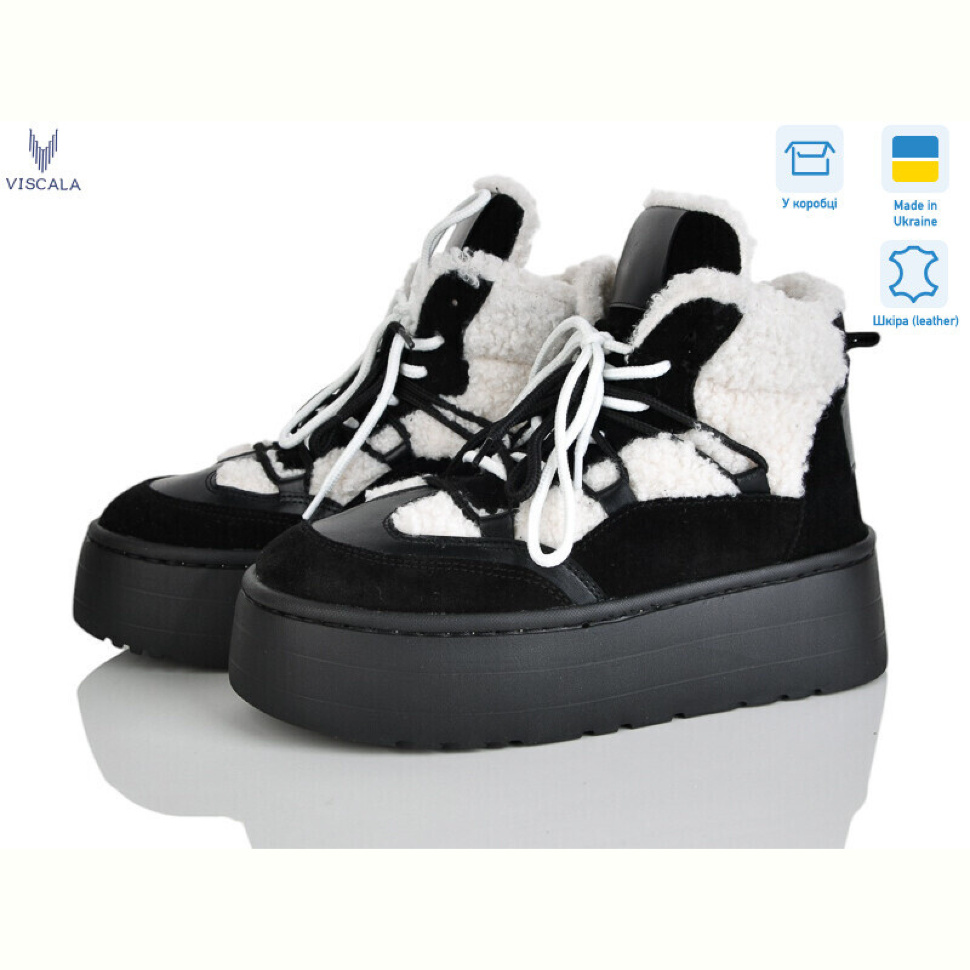 Ботинки Viscala 27402-4 ч. VL
