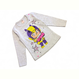 Батник Kids-modnik 4104 св.сірий
