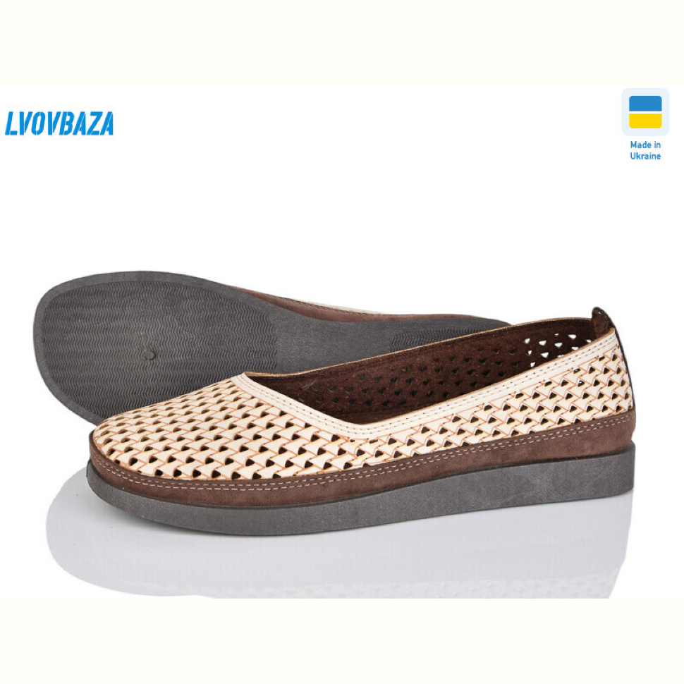 Туфли Lvovbaza Paolla Б3 бежевий