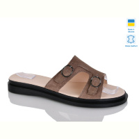 Шлепки Sali 111 капуч.з.