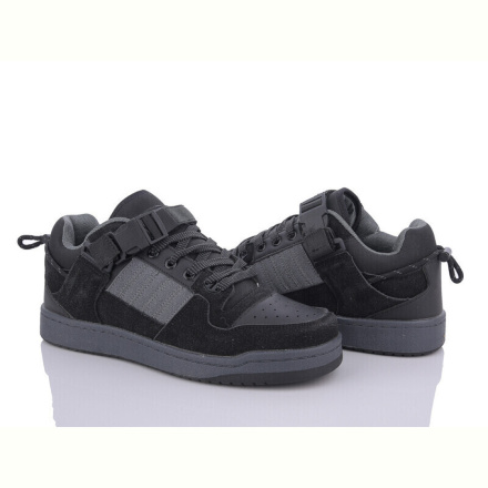 Кроссовки Violeta 188-6 black-grey