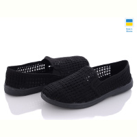 Слипоны Vladimir Украина Хмель. Сеточ. Черн. С1 муж