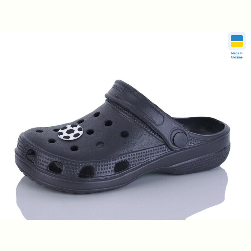 Кроксы SANLIN 2 017 т.сірий