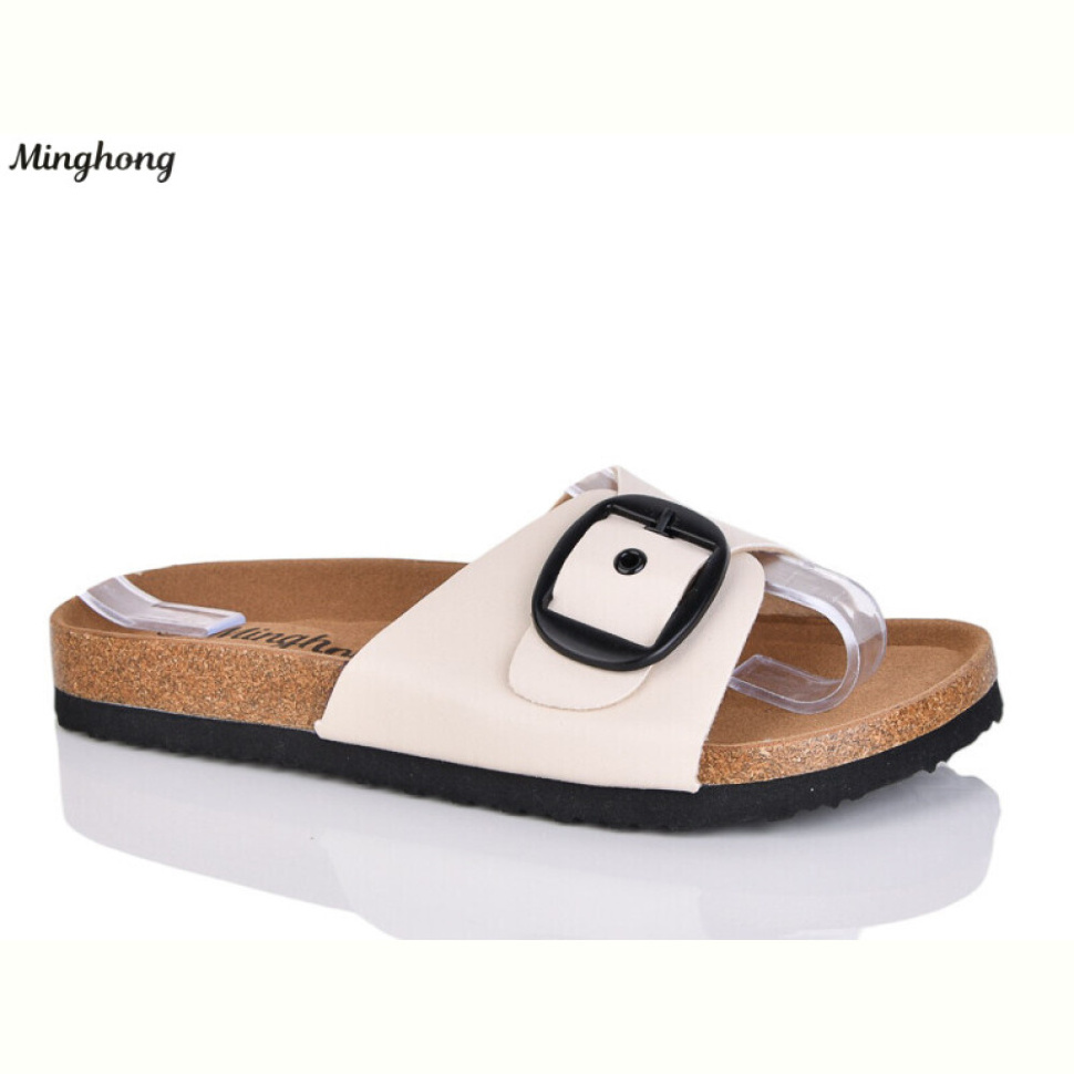 Шлепки Minghong 2501 beige