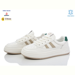 Кроссовки Clibee-Doremi V3503-8 white-green