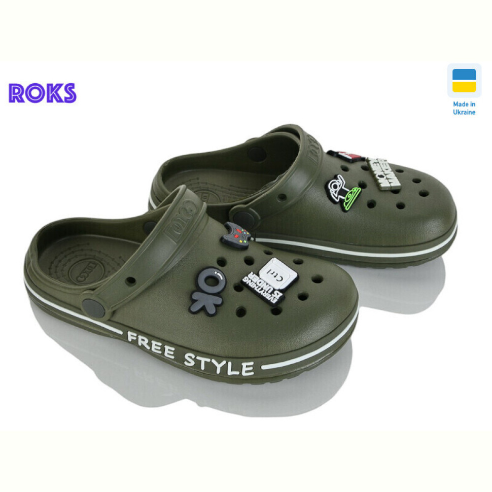 Кроксы Roks 329 хакі