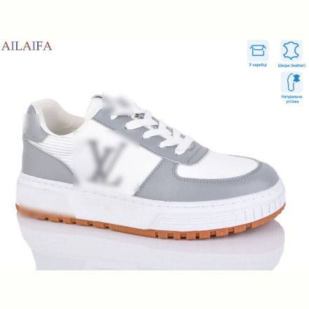 Кроссовки Ailaifa 2056 white-grey