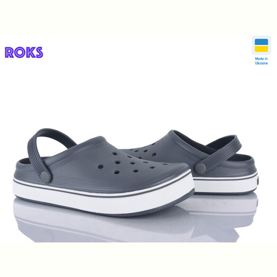 Кроксы Roks 523 сірий Кроксы Roks 523 сірий