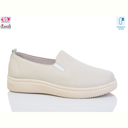 Слипоны Gukkcr YK0009 beige