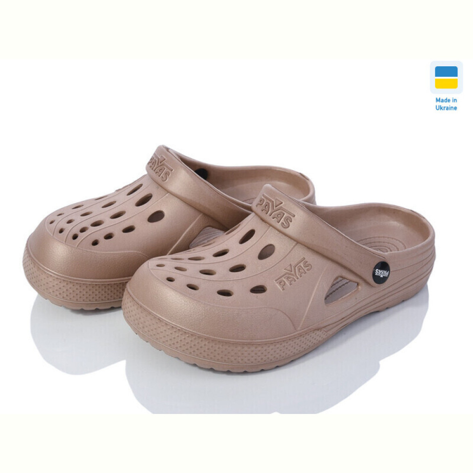 Кроксы Alex 12345 т.бежевий Кроксы Alex 12345 т.бежевий