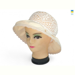 Шляпа Mabi 0030 бежевий