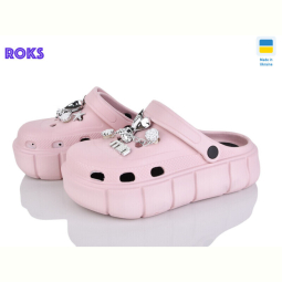 Кроксы Roks 152-16 пудра