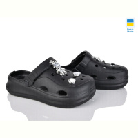 Кроксы Inblue F652 чорний