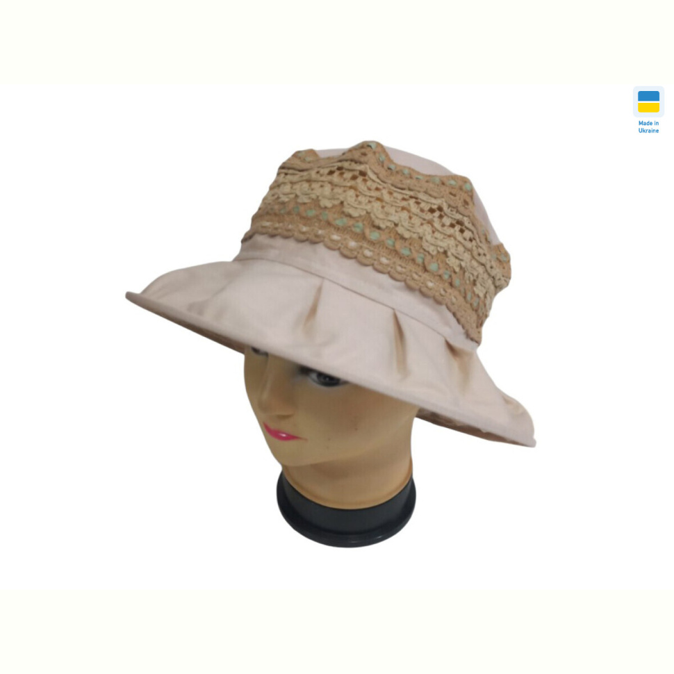 Шляпа Mabi 0725 бежевий