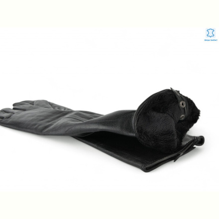 Перчатки PAIDI 901-4 шкіра black