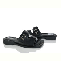 Шлепки Бабочка-Mengfuna-AESD 3552 black