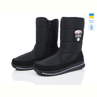 Дутики DeMur D7113 чорний 2025-old