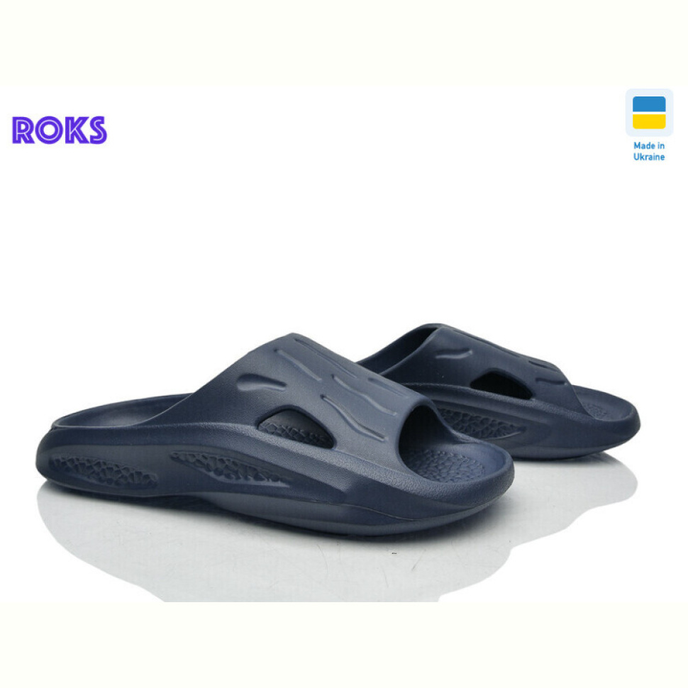Шлепки Roks 600 синій