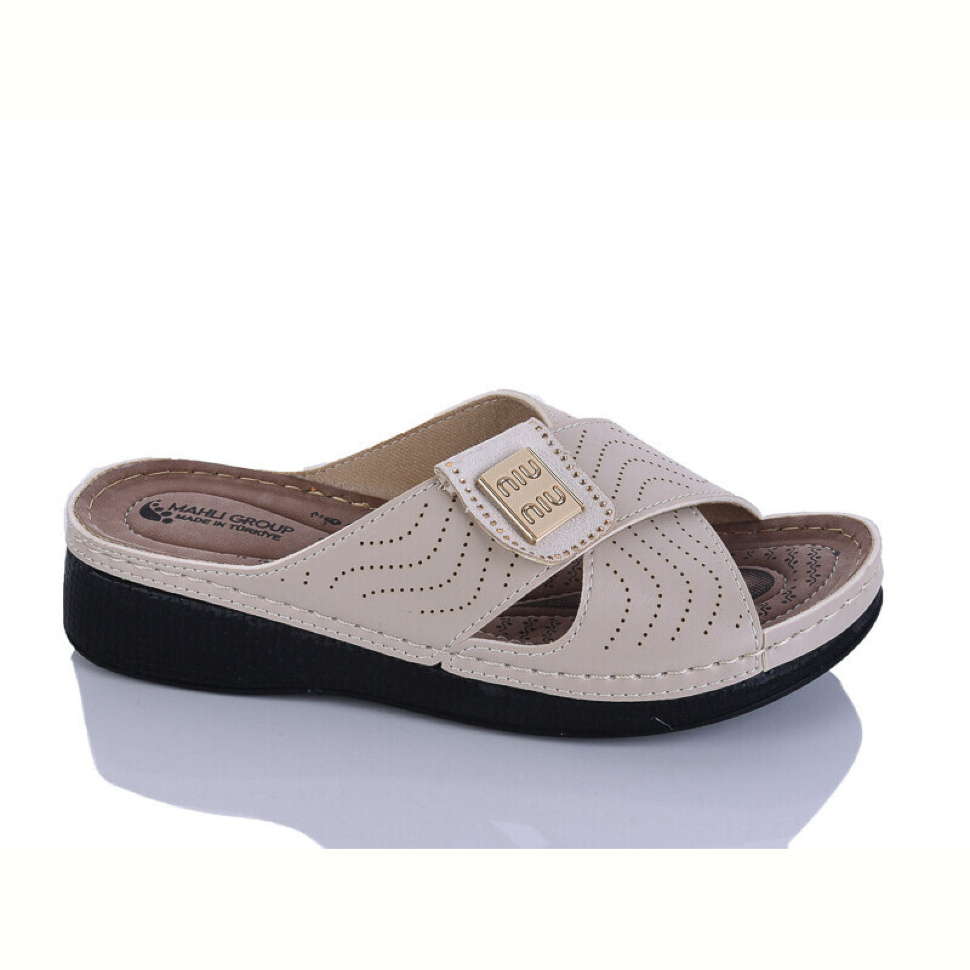 Шлепки Sali-2 209-80 беж к.