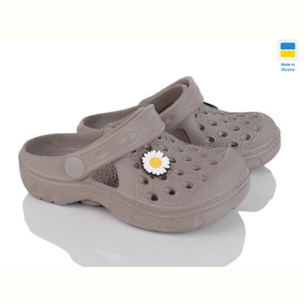 Кроксы Golden Lion 327 т.бежевий