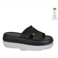 Шлепки Sali 505-25 корич.з.