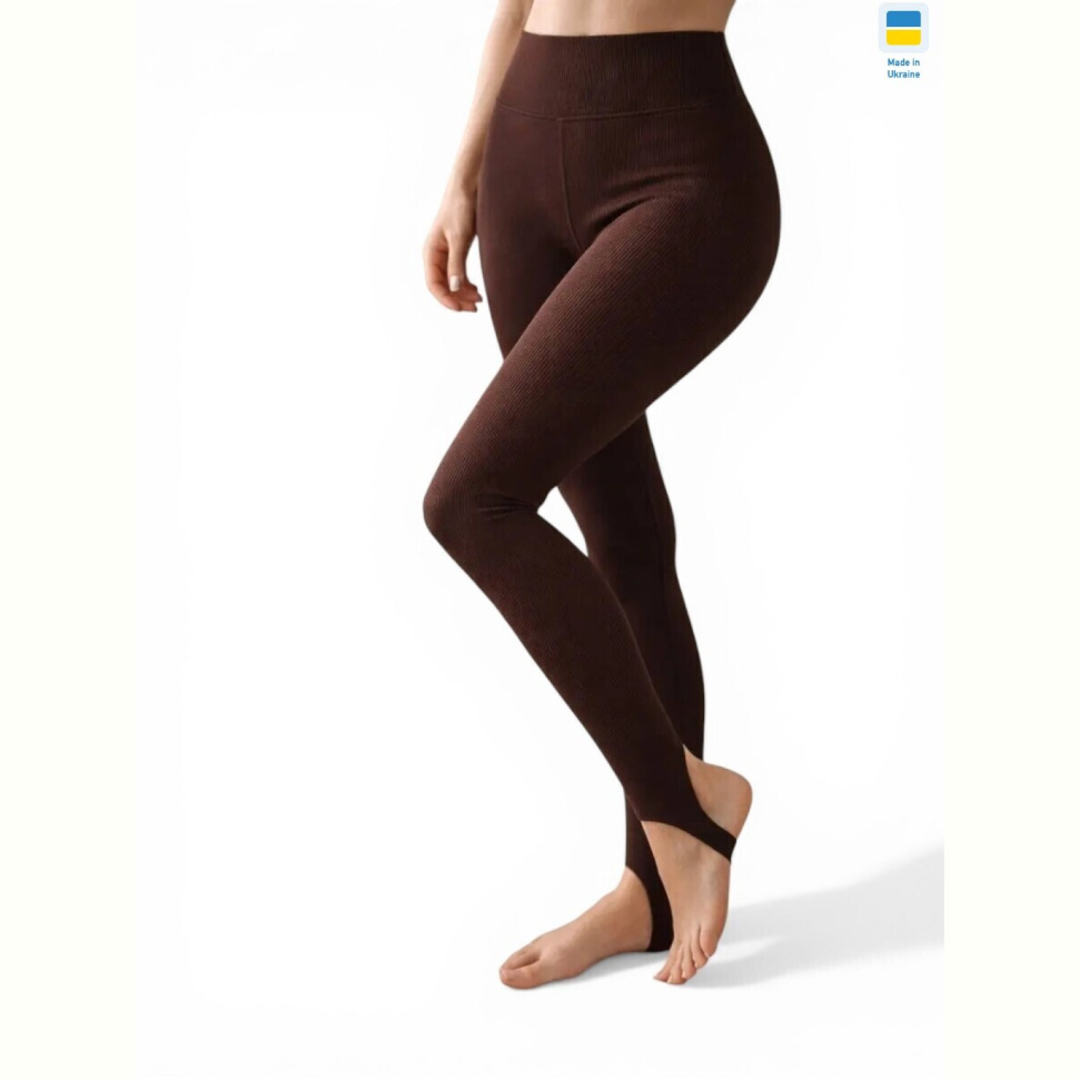 Лосины Sport style 53651 шоколадний