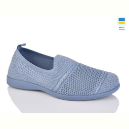 Слипоны DeMur 713 т.сірий