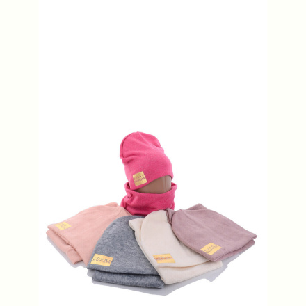 Шапка Red Hat KA458 комплект mix фліс