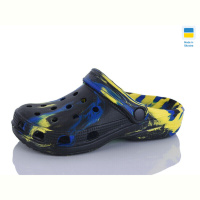 Кроксы SANLIN 2 017 чорний папуга