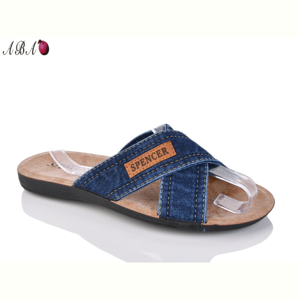 Шлепки Aba 301 синій old