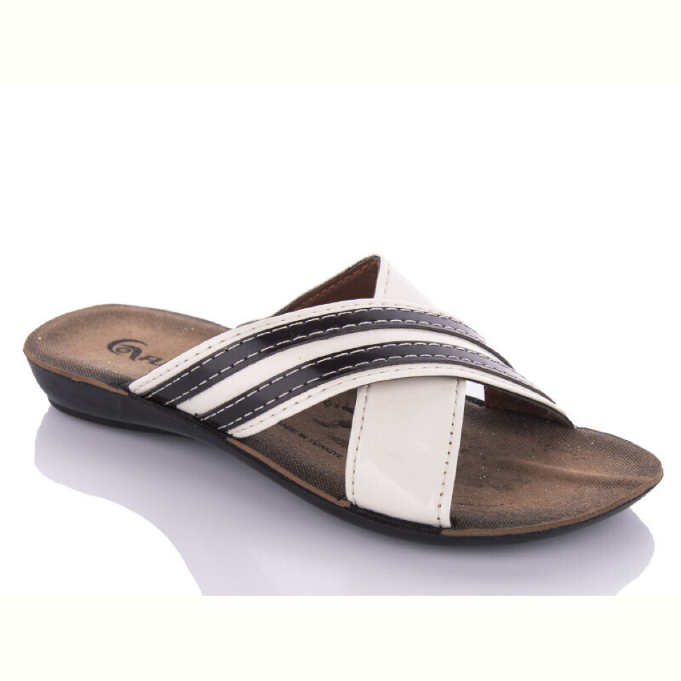 Шлепки DeMur K26-7144 white (30-35)