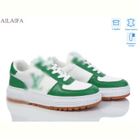 Кроссовки Ailaifa 2056 white-green