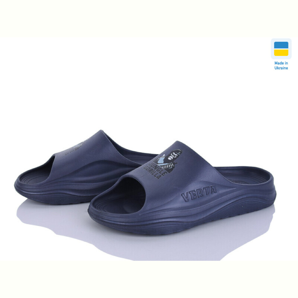 Шлепки Golden Lion 1001 гор. синій