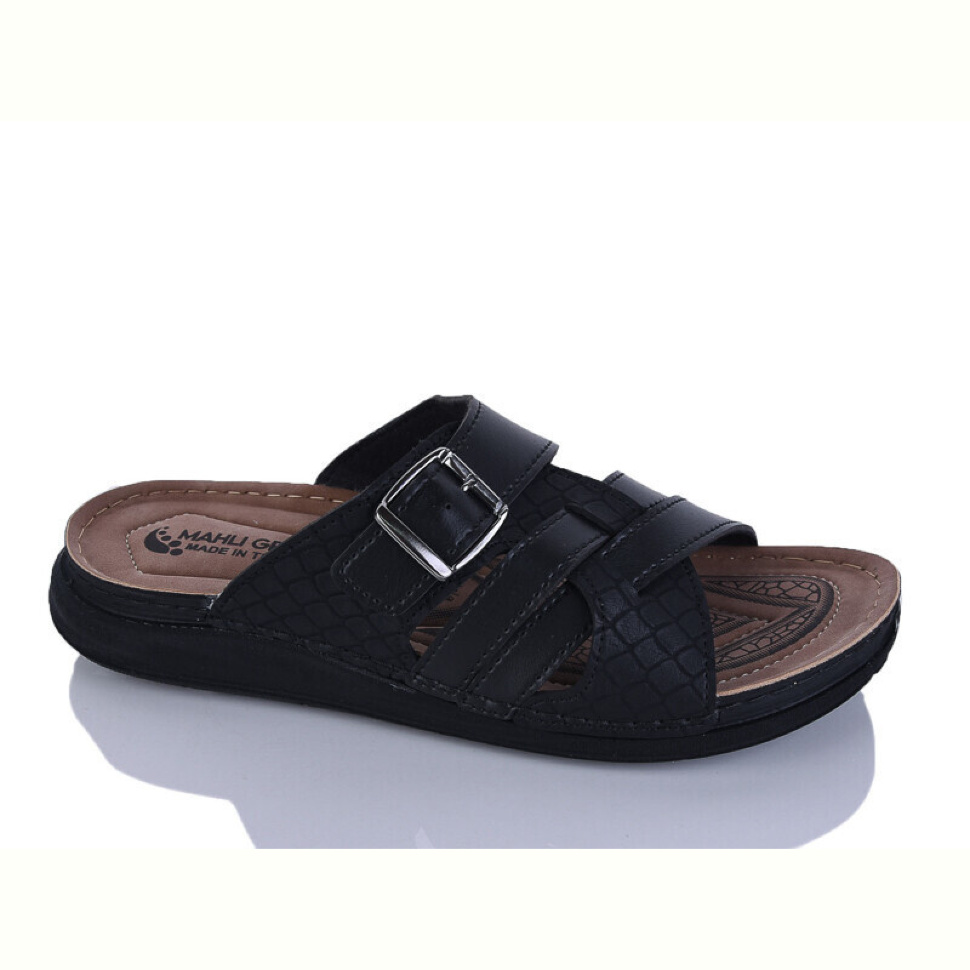 Шлепки Oscar 01-18 чорний к.