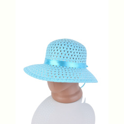 Шляпа Королева 27-07 l.blue