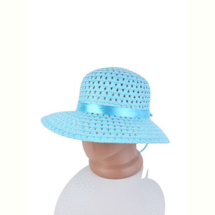 Шляпа Королева 27-07 l.blue