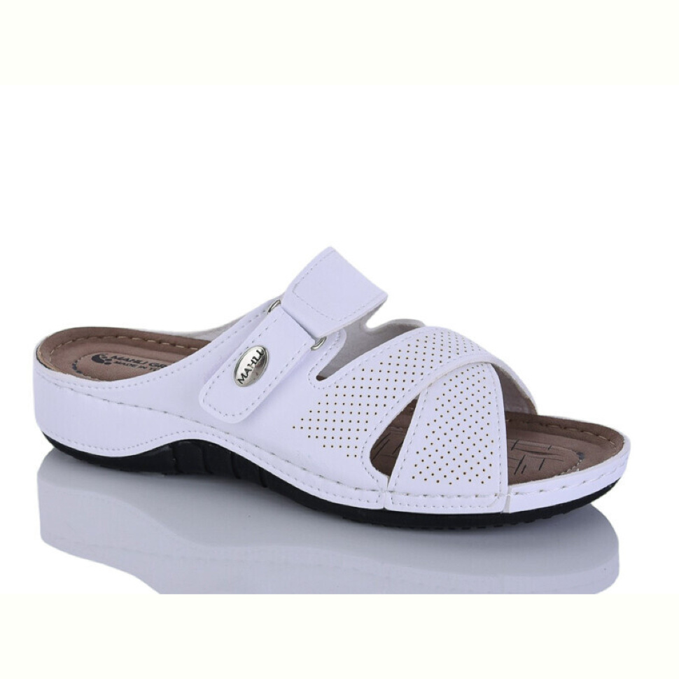 Шлепки Sali-2 05-29 білий к.