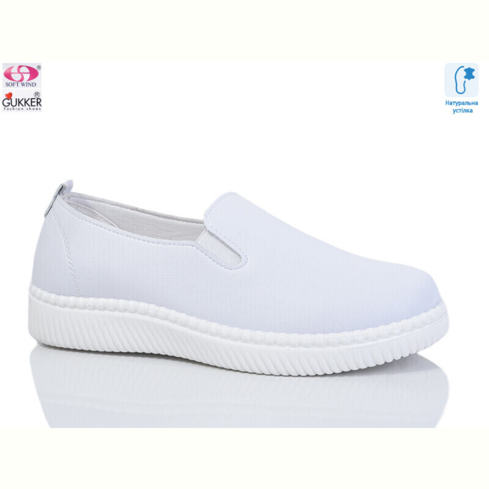 Слипоны Gukkcr YK0009 white