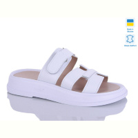 Шлепки Sali 5-1 білий к.