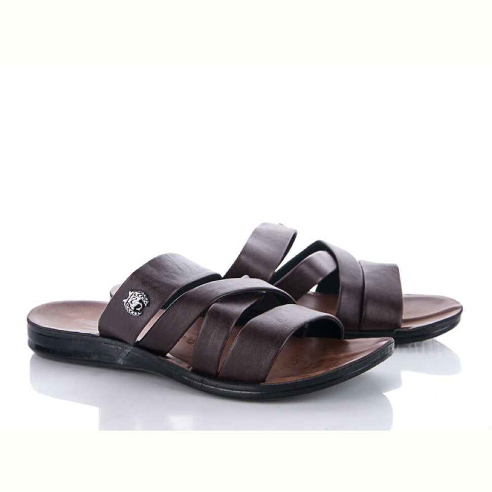 Шлепки Makers Shoes 3535 коричневый Шлепки Makers Shoes 3535 коричневый