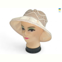 Шляпа Mabi 0031 бежевий