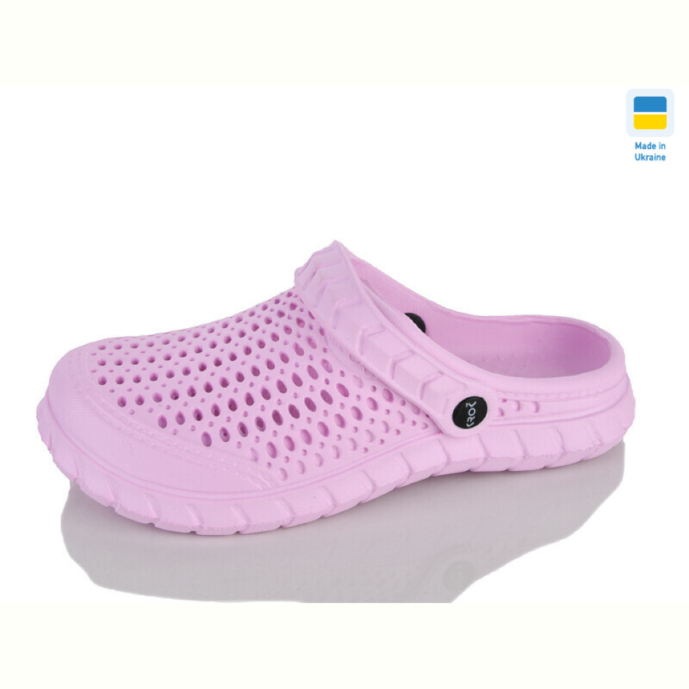 Кроксы M&L  Alex13 B63 св.фіолетовий