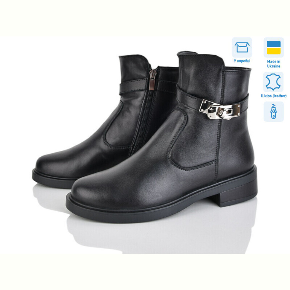 Ботинки Mona Lisa 627 чорний к. Ботинки Mona Lisa 627 чорний к.