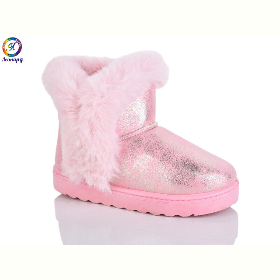 Угги Леопард 2216A pink