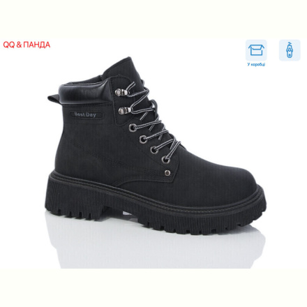 Ботинки QQ&amp;Панда JP17-1 black