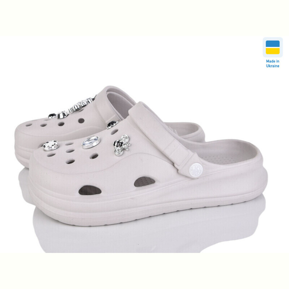 Кроксы Inblue F652 сірий