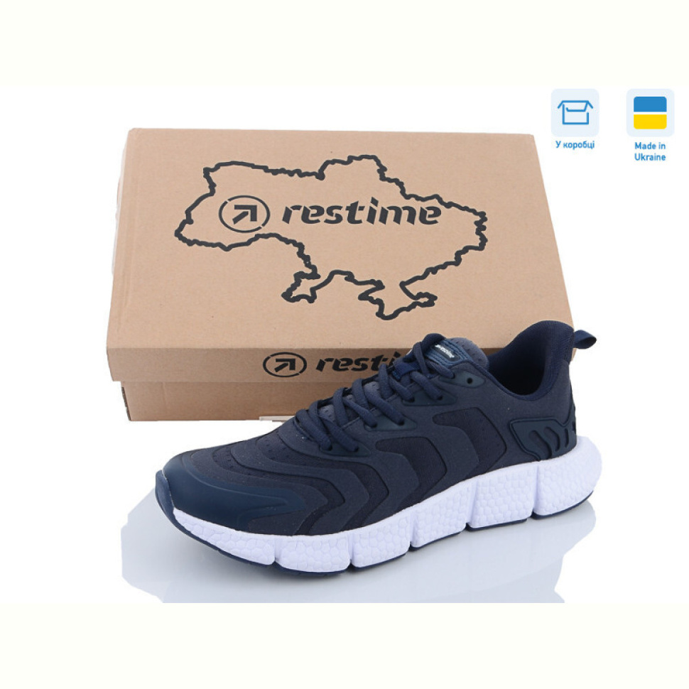 Кроссовки Restime SML22575 navy
