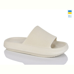 Шлепки Inblue Зефірка бежевий