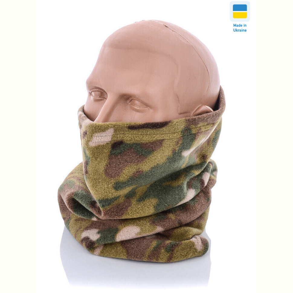Баф STARK Баф фліс з затяжкою камуфляж
