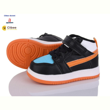 Кроссовки Clibee-Doremi LC260-2 black-orange